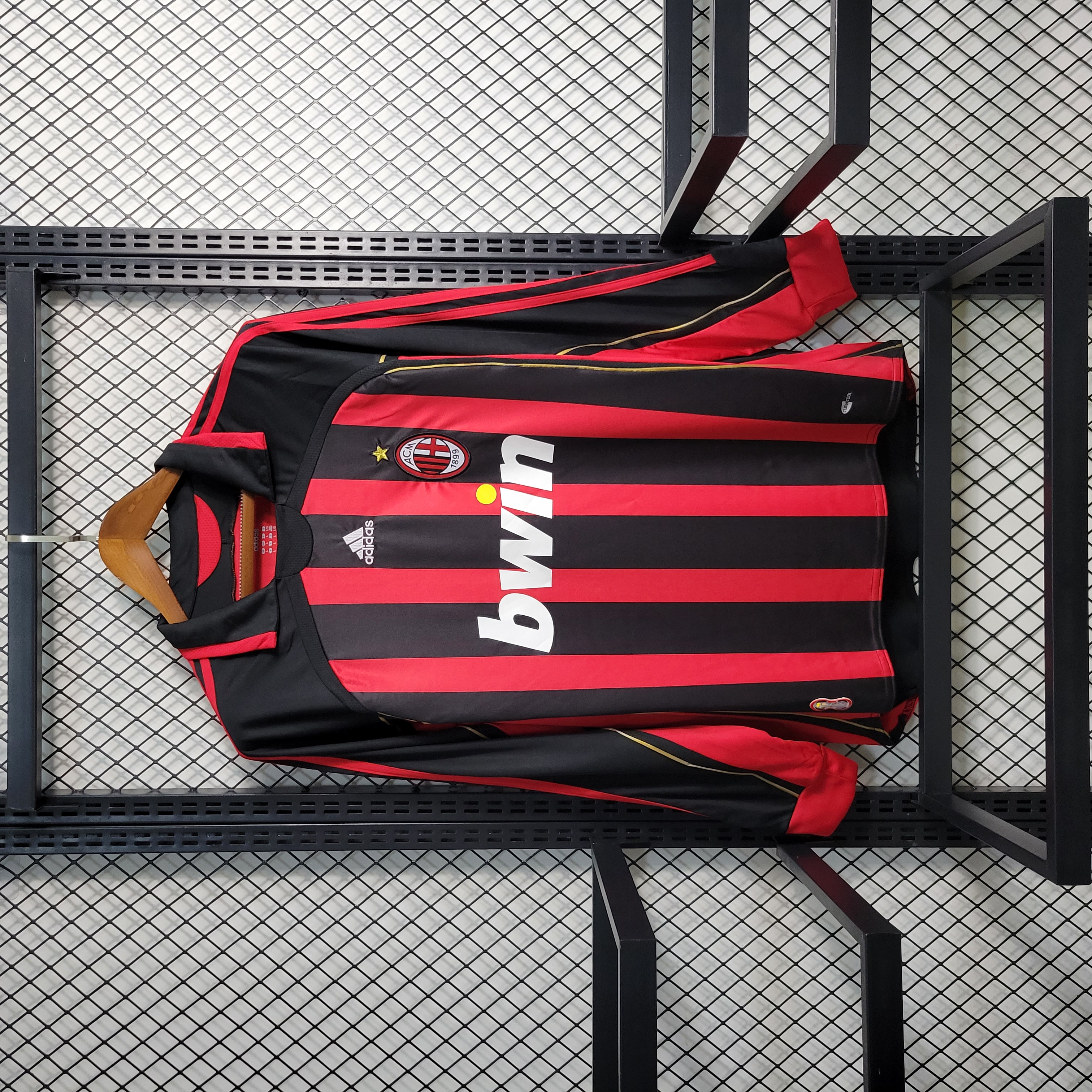 Retro AC Milan 06-07 Home Stadium Long Sleeve Jersey